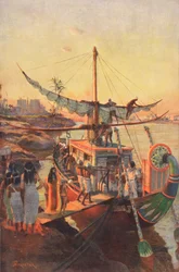 De Legende van de Egyptische oorsprong van de Steen van Scone, uit 